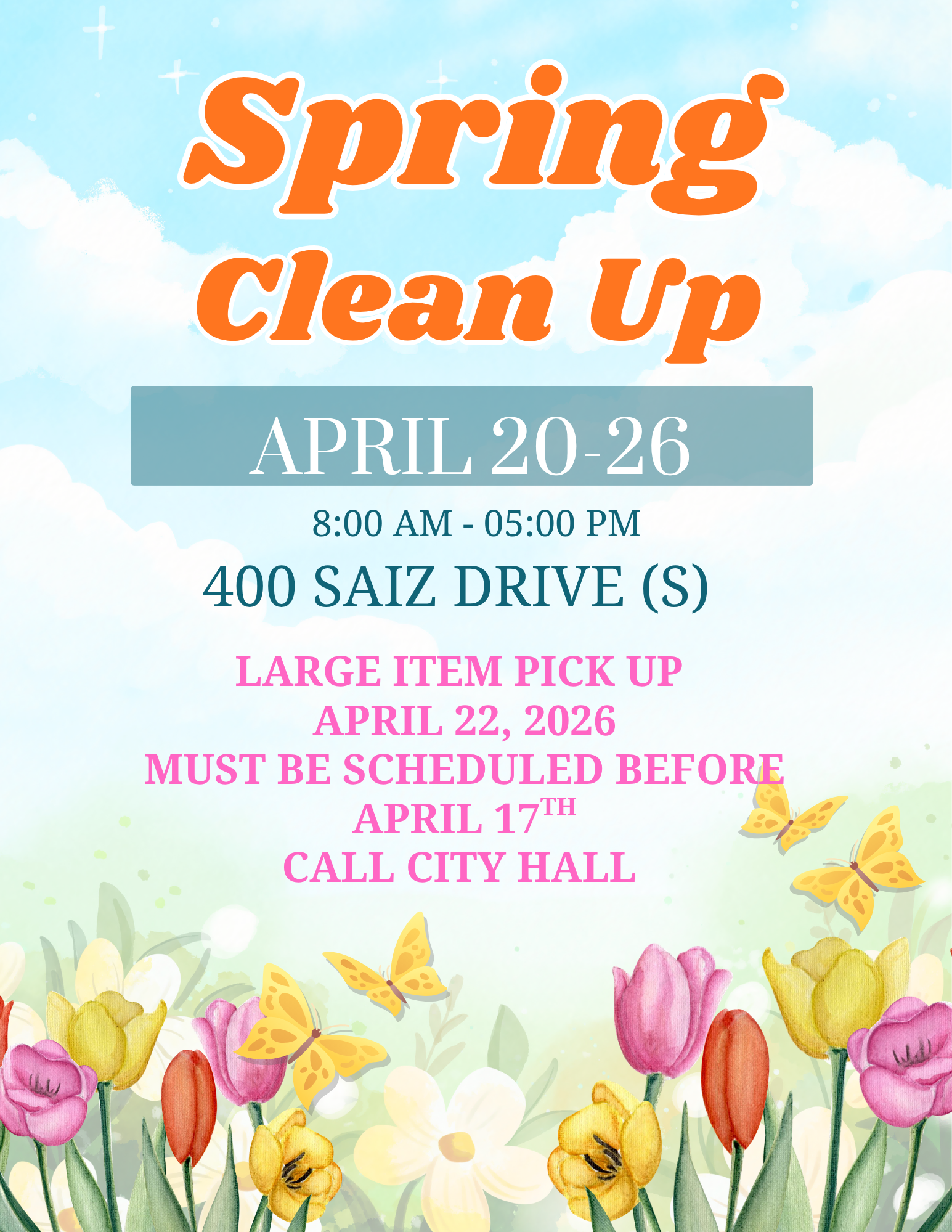 Spring Clean Up image